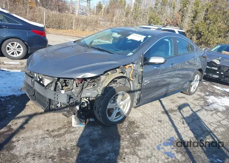 2019 Chevrolet Volt Lt из США, поврежденный, VIN 1G1RC6S5XKU120953